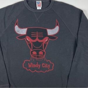 Chicago Bulls Crewneck Mens Windy City NBA